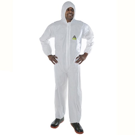 Cordova Disposable Coveralls, Hooded, 12 PK CPH5XL